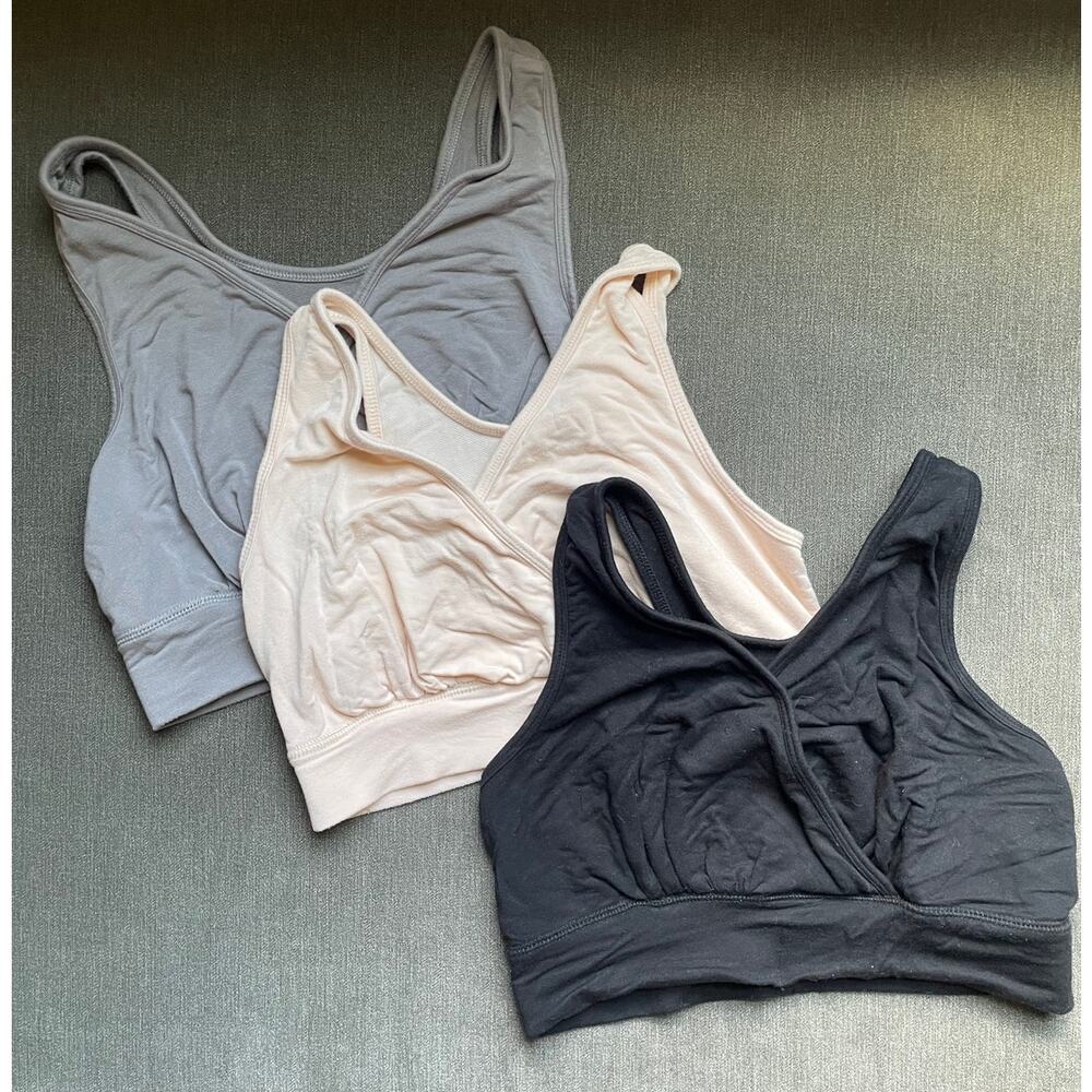Kindred Bravely Nursing Bras - Black, Cream, Gray